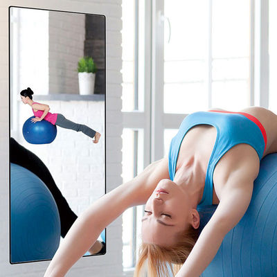 Color Fitness Workout Smart Mirror Srebrna lub czarna ramka